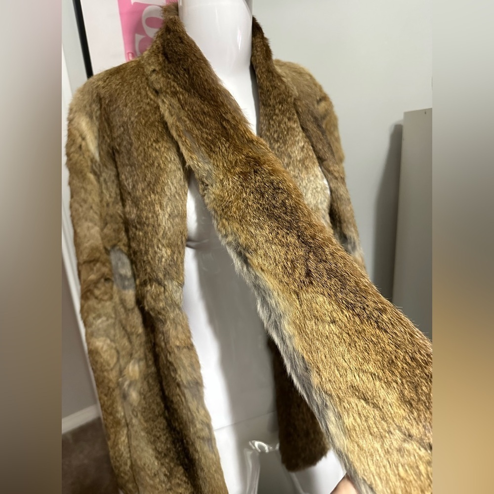 Opera Brown Fur Coat - Picture 4 of 11